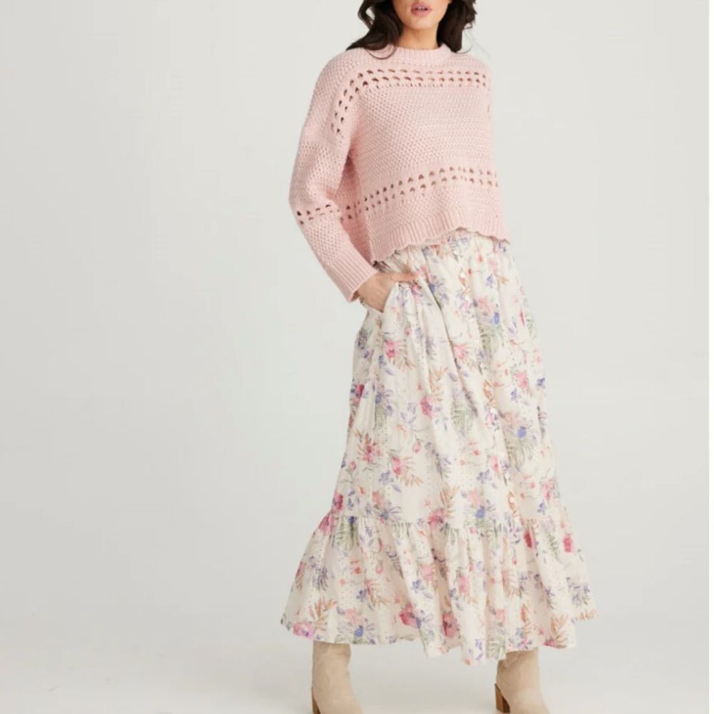CYRUS MAXI SKIRT - Picture 3 of 11